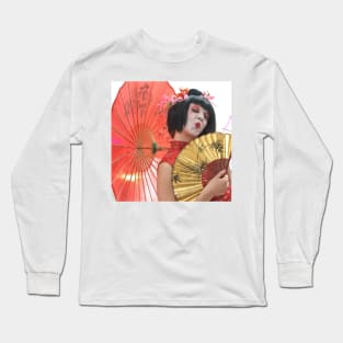 Chinese Lady Long Sleeve T-Shirt